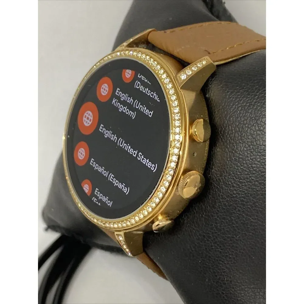Fossil Gen 4 Authentic Digital Dial Smart Watch Custom Band FTW6015 CO261